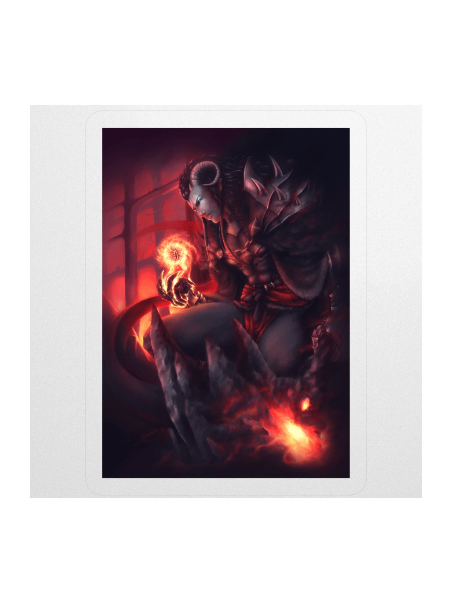 Melkor - He Who Arises In Might - sticker product image (3)