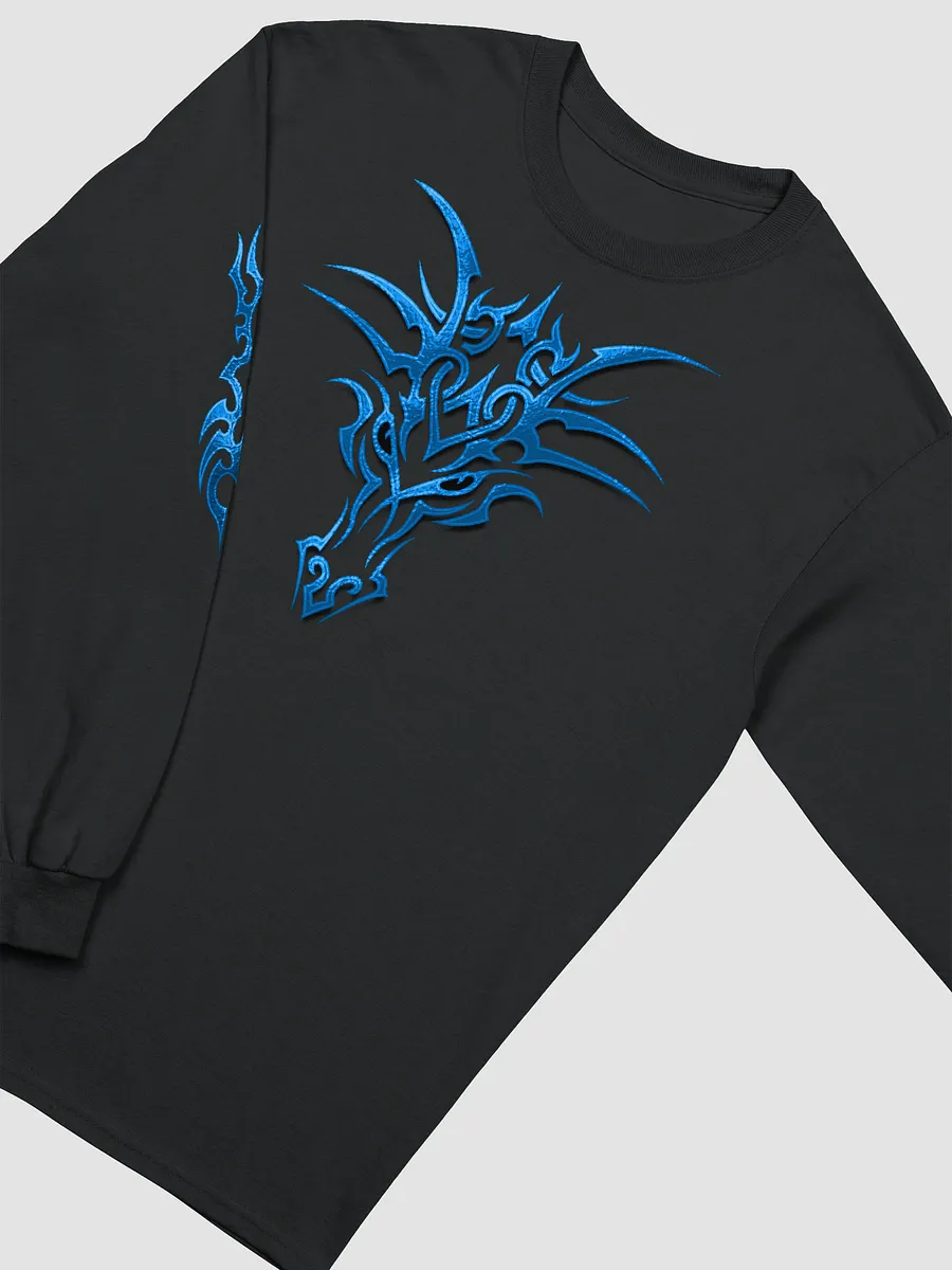 Blue Tribal Dragon Longsleeve product image (3)