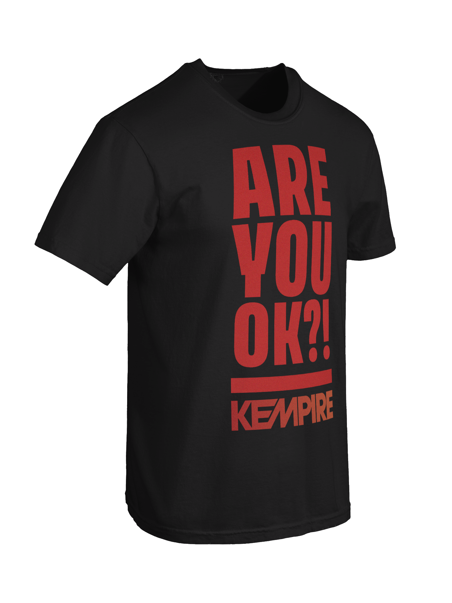 Are You Ok? Tee (Red) product image (46)