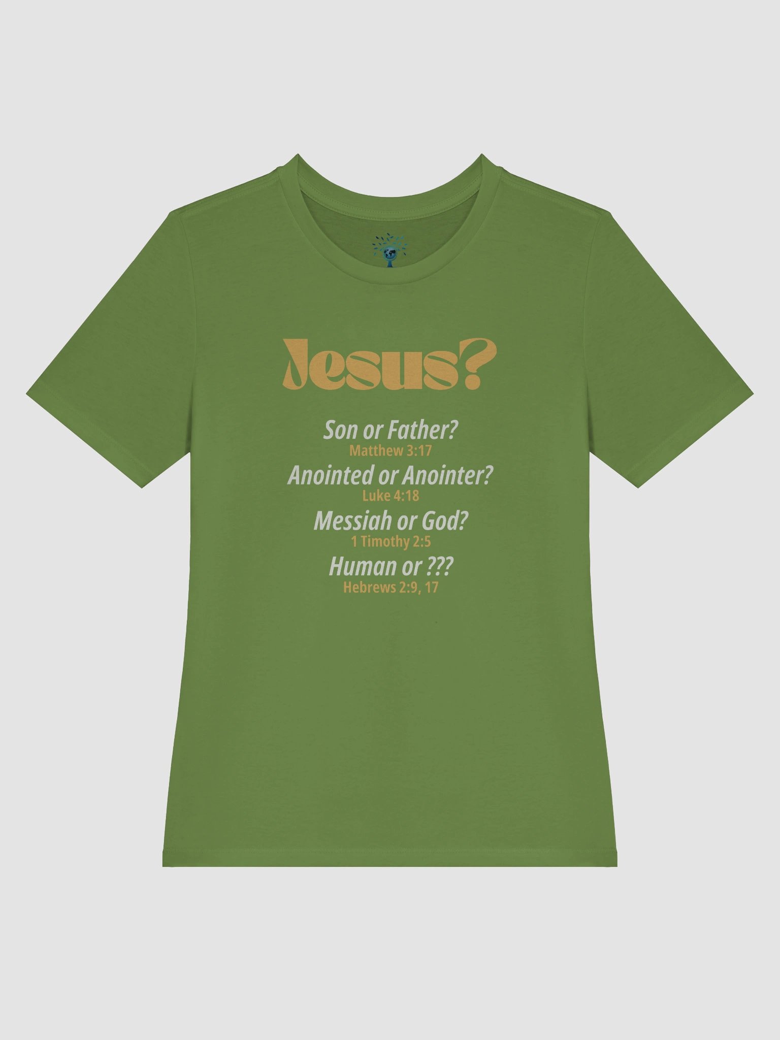Who is Jesus Women's Lightweight Relaxed Fit T-Shirt product image (3)