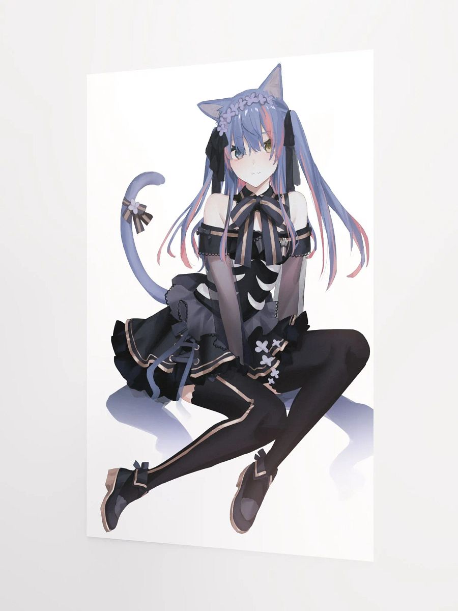 Neko Girl Sit Poster product image (8)