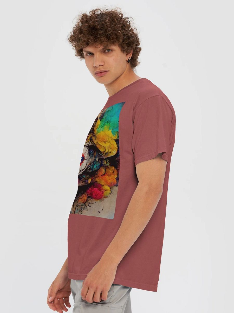 The ultimate all seeing flower in space, Ultra-Soft 100% cotton Unisex tee product image (6)