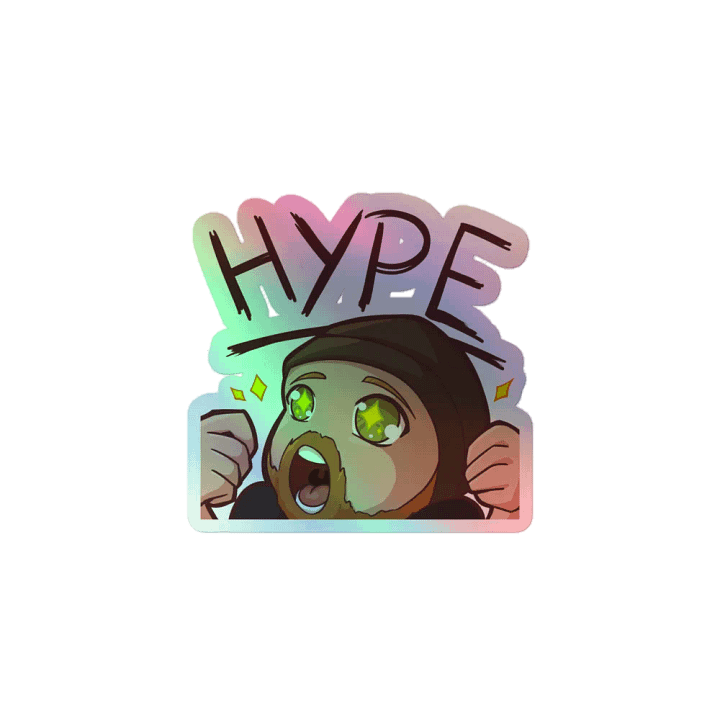 HYPE Holo Sticker product image (1)