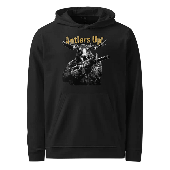 Antlers Up! Moose PMC Hoodie (A) product image (1)
