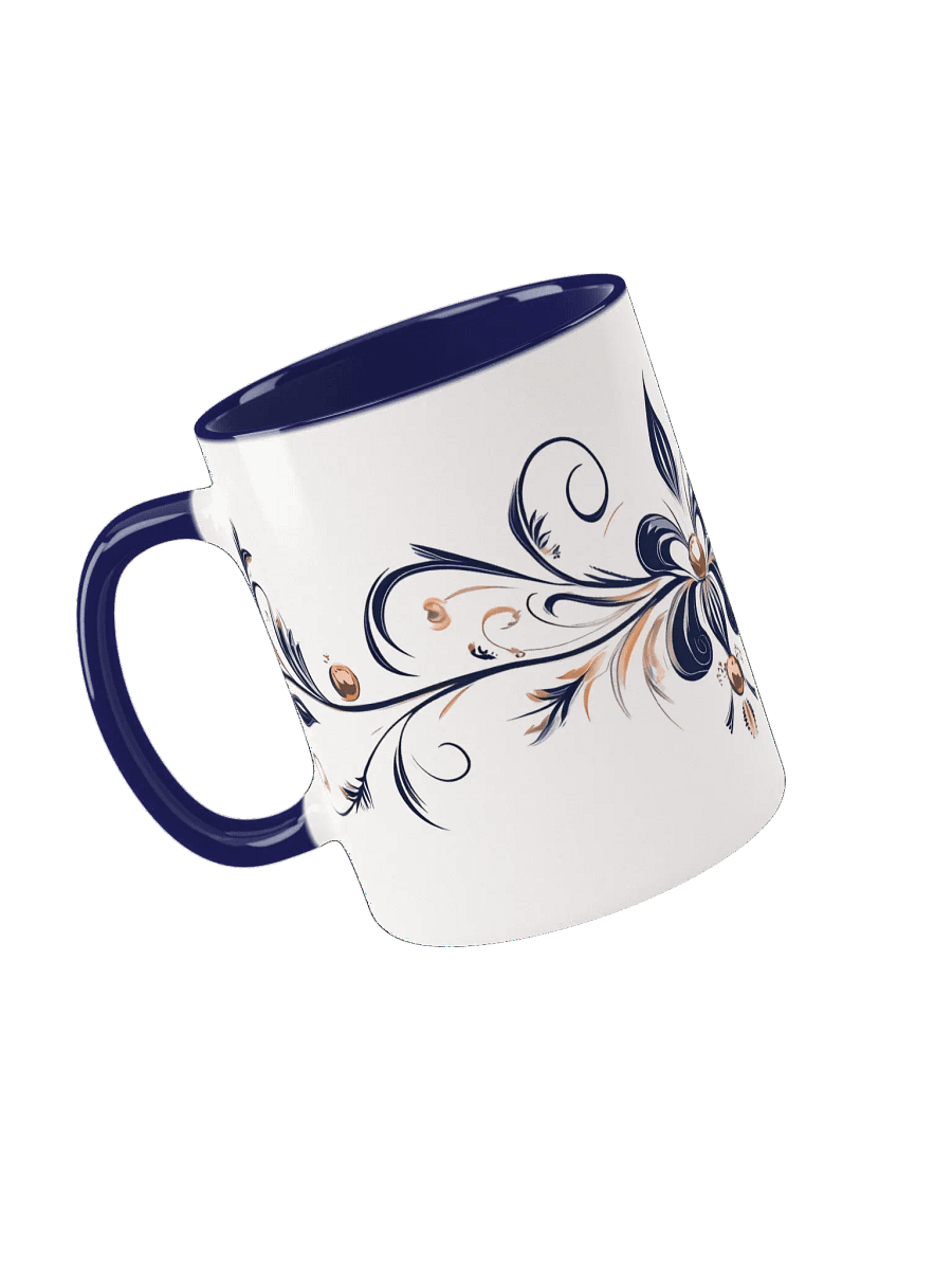 Floral Elegant Ceramic Mug product image (4)