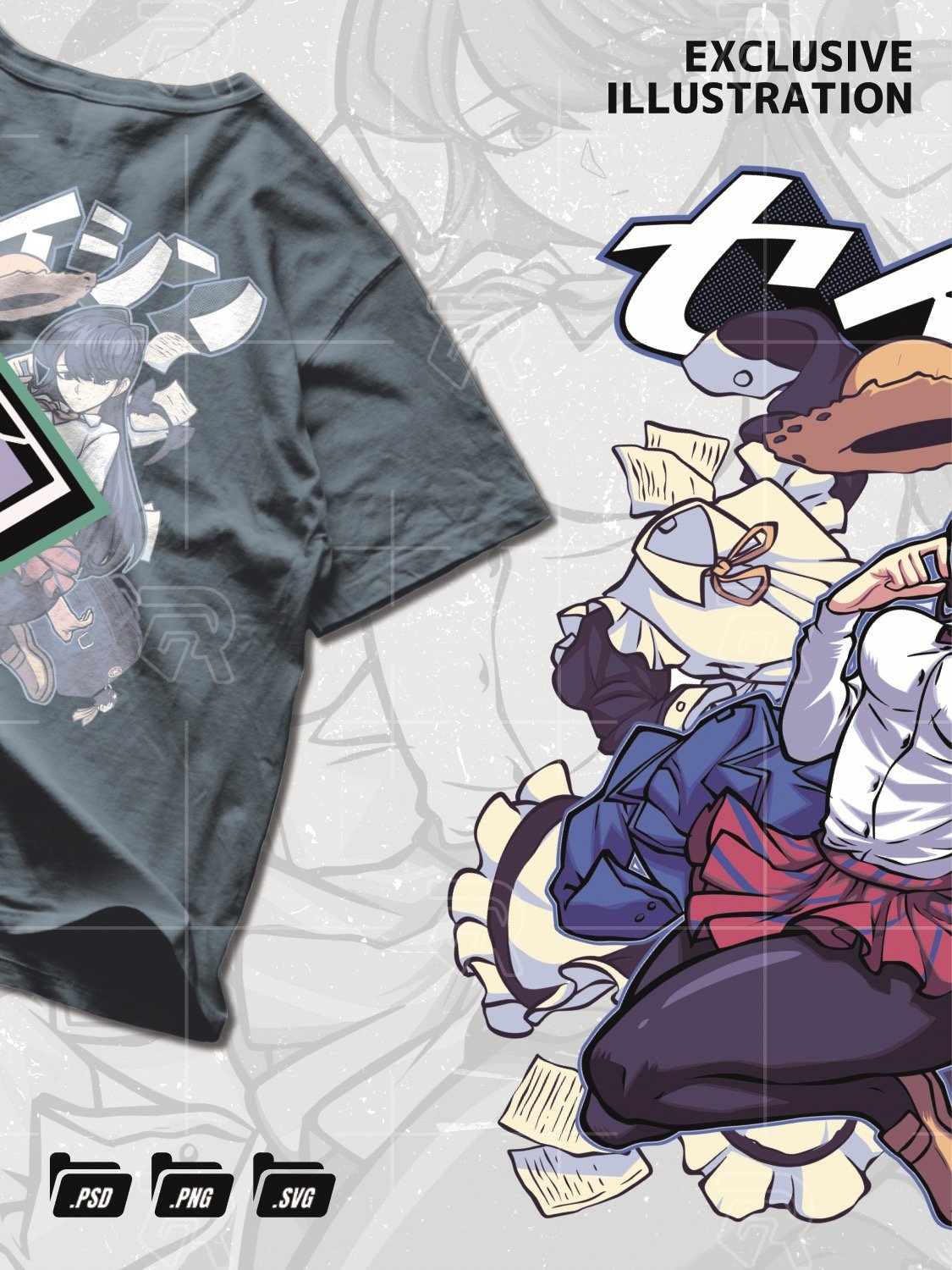 Silent Grace – Inspired by Komi-san product image (3)