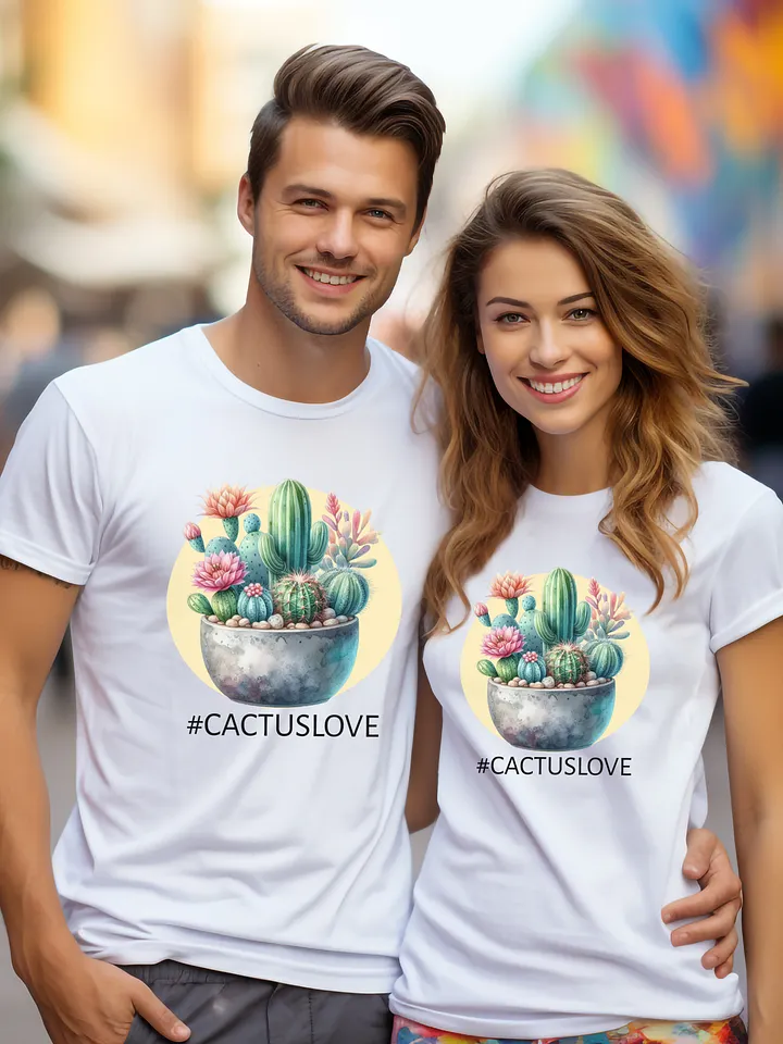 #CACTUSLOVE Supersoft Unisex T-shirt product image (15)