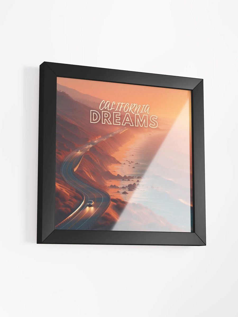 California Dreams Framed Matte Poster - Square product image (15)