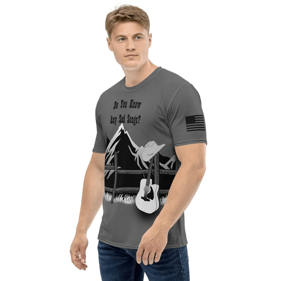 Sad Songs T Shirt (Grey) product image (3)