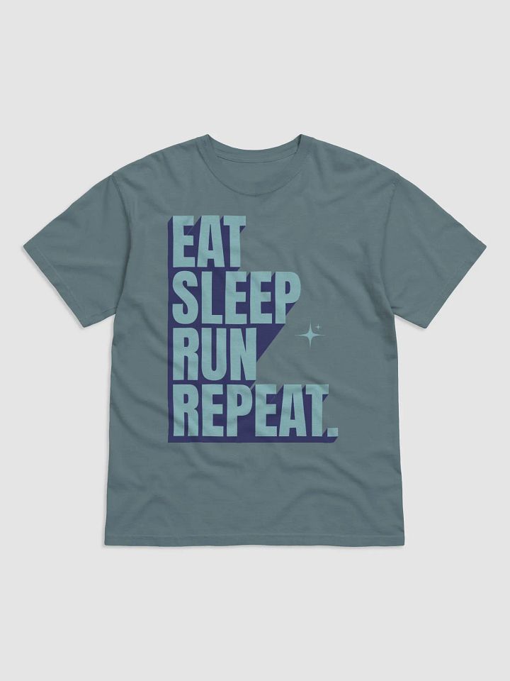 EAT SLEEP RUN REPEAT Tee product image (2)