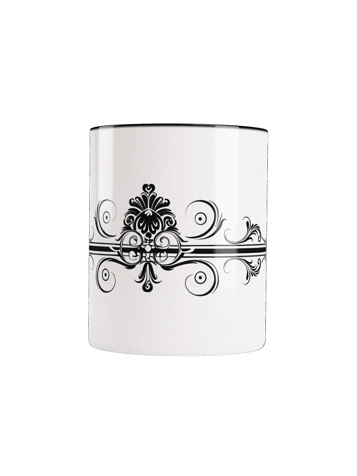 Symmetrical Ornamental Elegance Ceramic Mug product image (1)