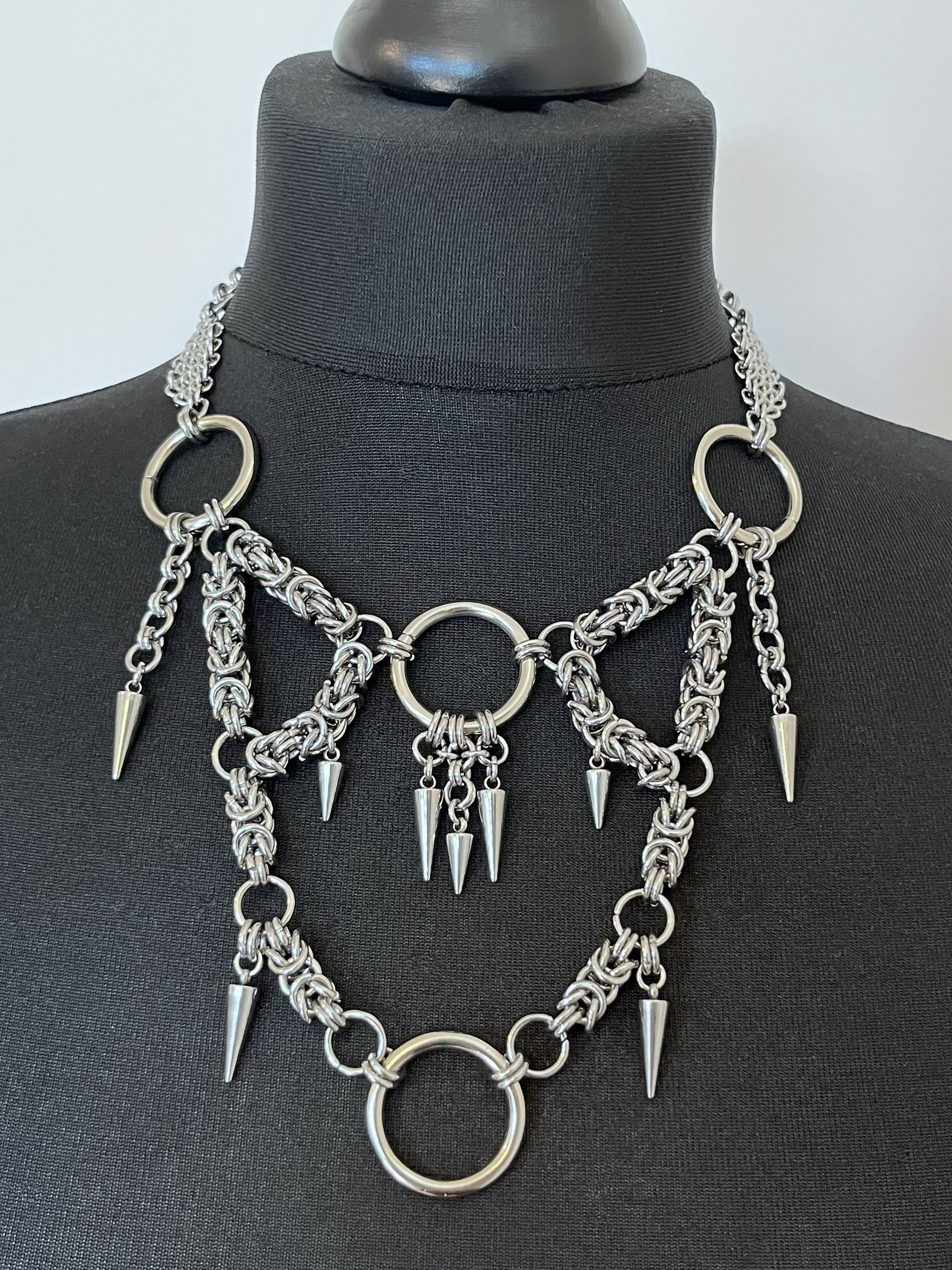 Spike Drop Necklace product image (1)