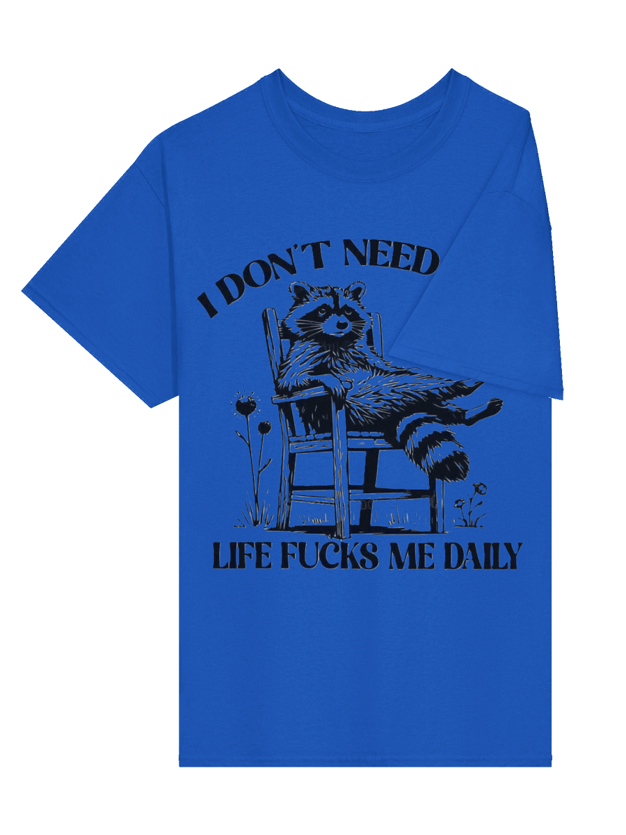 The "Life F*cks Me" Raccoon Tee product image (15)