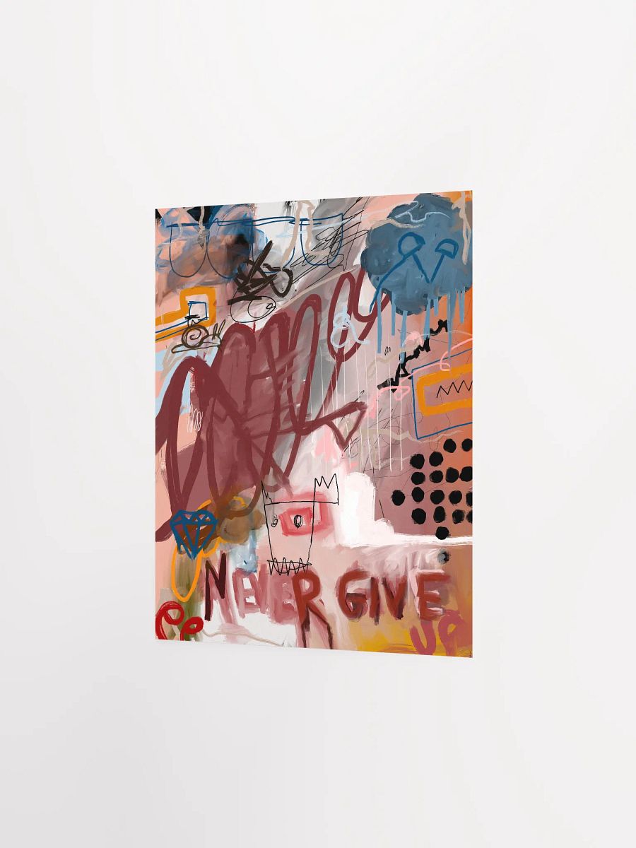 'Never Give Up' Poster product image (2)