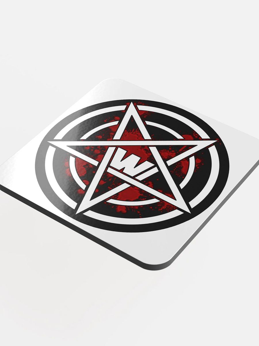 Wally Pentagram Logo Coaster product image (4)