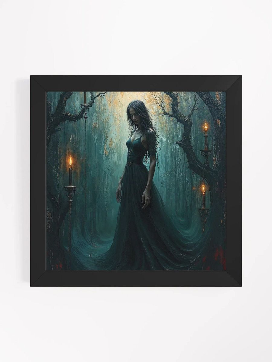 Gothic Forest Witch Framed Print product image (3)