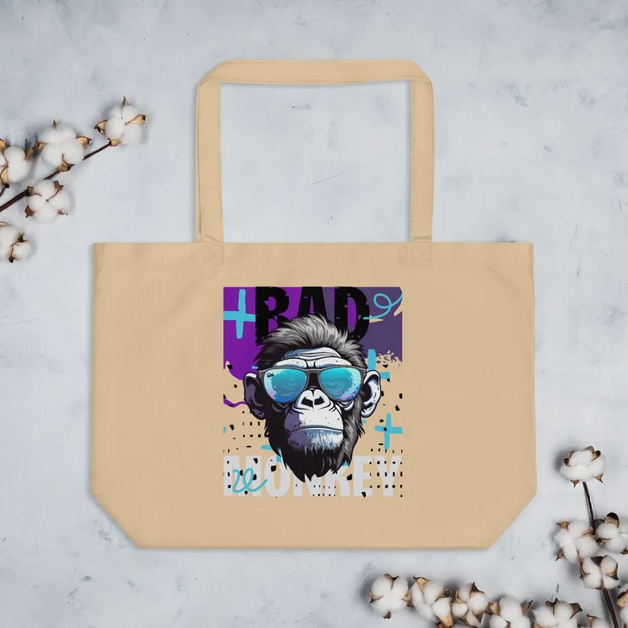 Reflective Bad Monkey Tote product image (5)