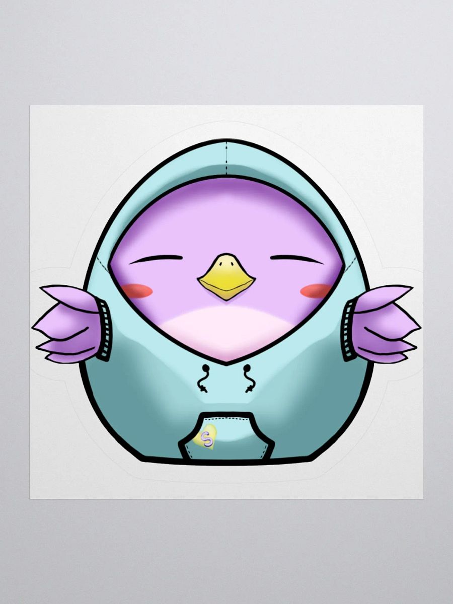 Finchie In Hoodie | Sticker product image (2)