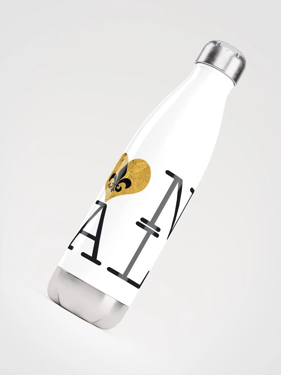 I LOVE NOLA **BIGSHOT BOTTLE** (GOLD WRAP HEART STAINLESS STEEL) product image (4)