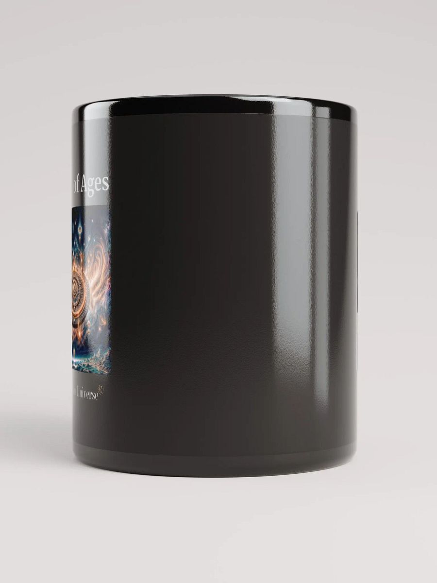 Wheel of Ages | Black Glossy Mug product image (6)