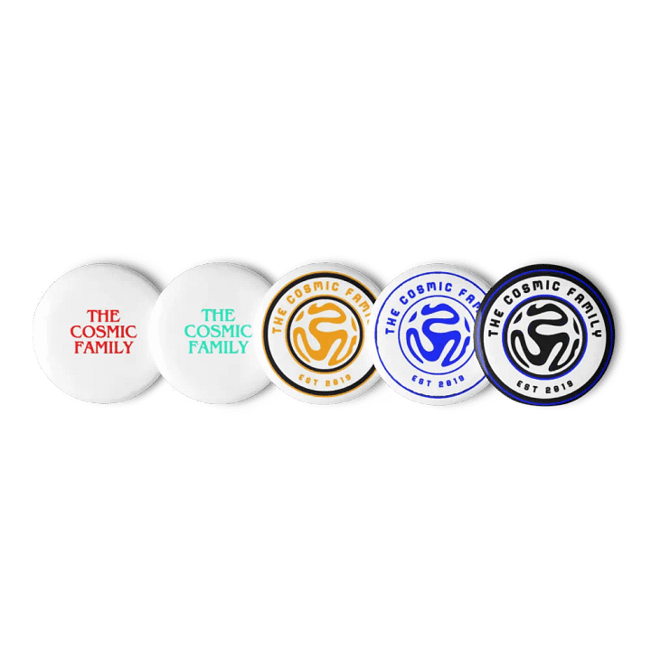 Cosmic Family Pin Button Set product image (1)