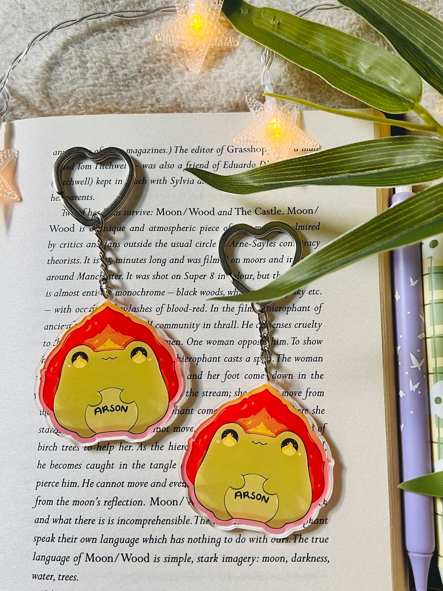 Arson Frog Acrylic Keyring product image (4)