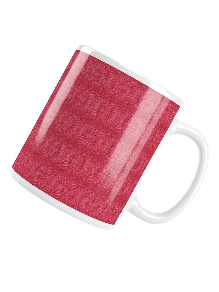 Crimson Frost – White Glossy Mug product image (1)