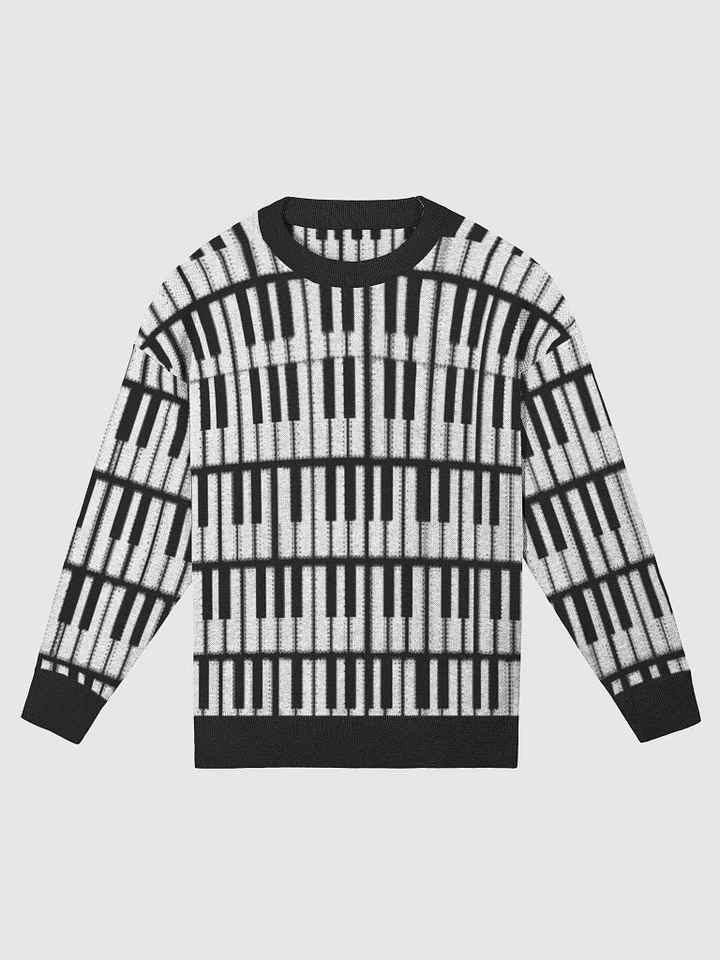 Piano Keys Relaxed Fit Sweater product image (3)
