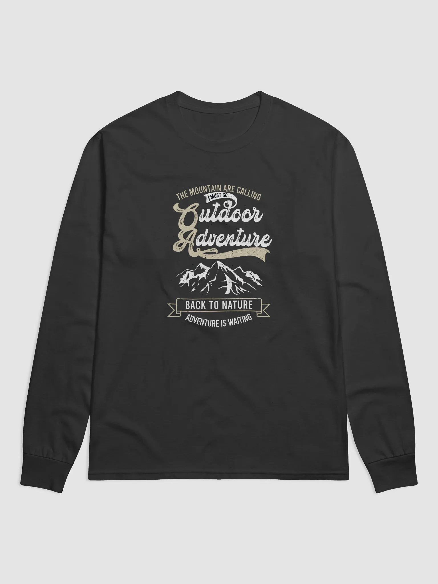 Mountain Calling Long Sleeve Champion® Tee product image (1)