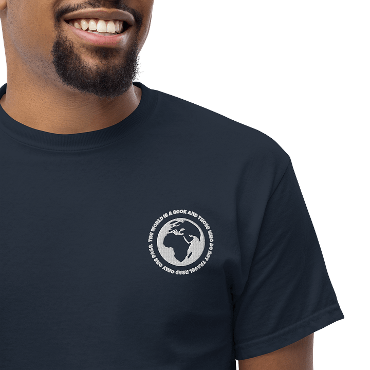 Embroidered Travel around the world T-Shirt product image (1)