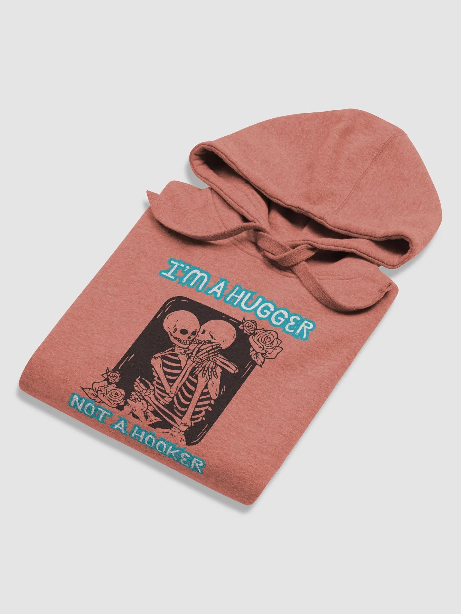 Hugger (Turquoise) Logo Hoodie Unisex product image (52)