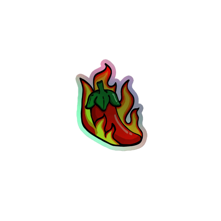 SPICY Holographic Sticker product image (1)