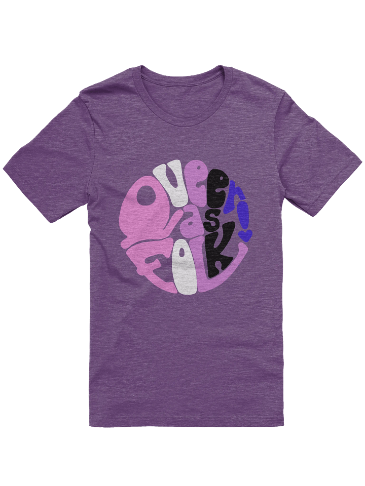 Genderfluid Queer as Folk big print tee product image (1)