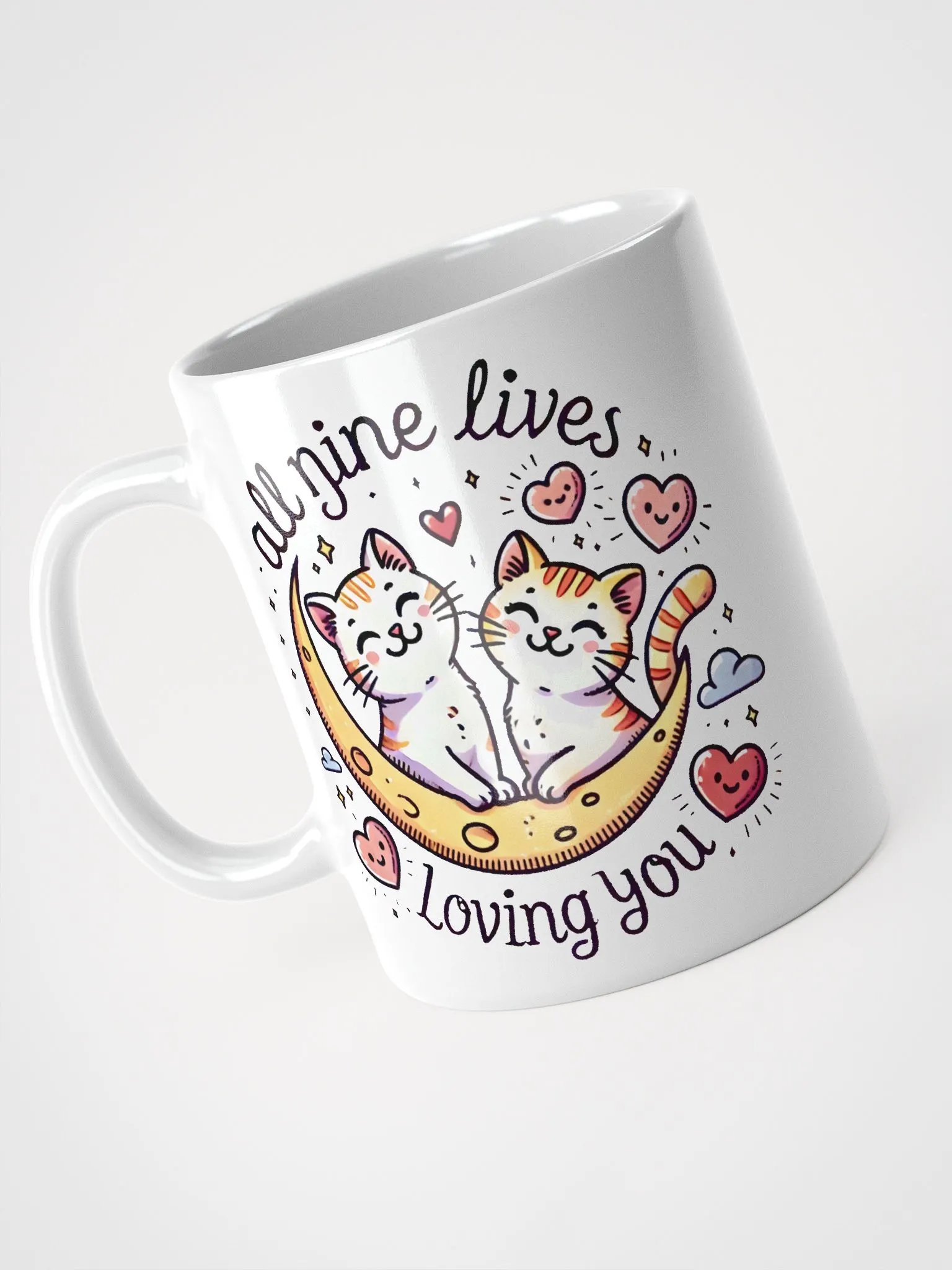 All nine lives loving you mug product image (3)