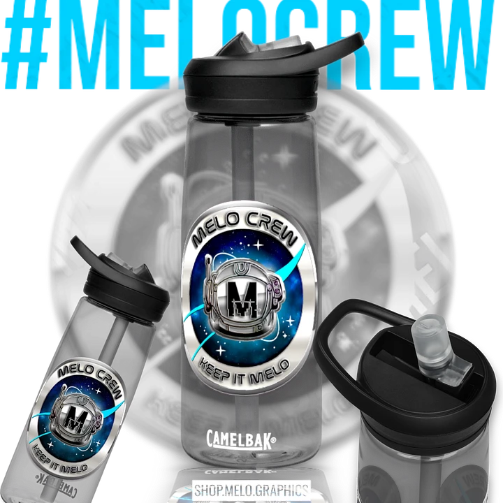 MELO CREW ONE Member Badge - Camelbak Sport Bottle | #MadeByMELO product image (1)