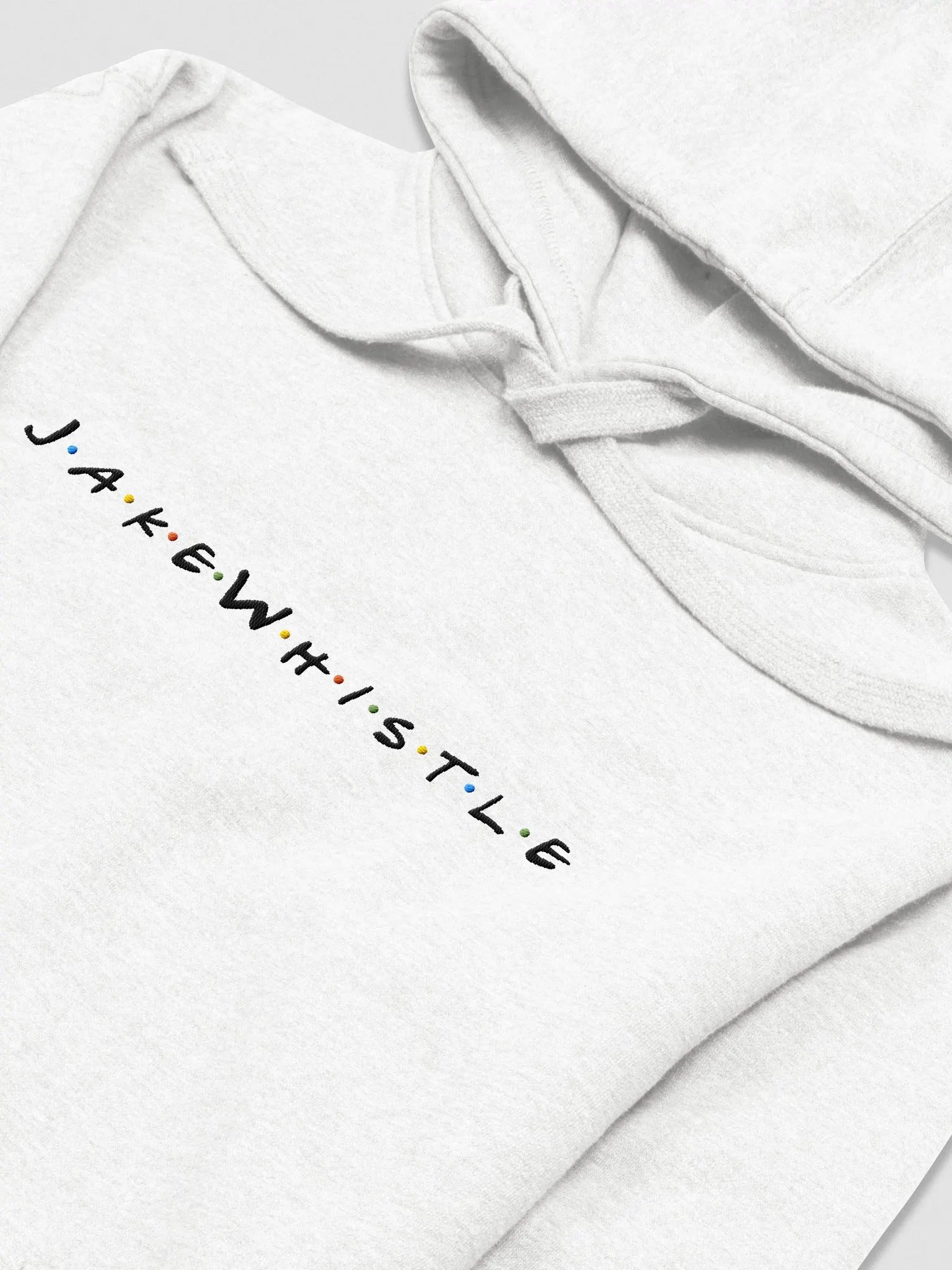 Embroidered JakeWhistle 90's TV hoodie product image (3)