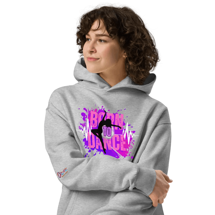 Born to Dance Her Silhouette Unisex Oversized Hoodie product image (34)
