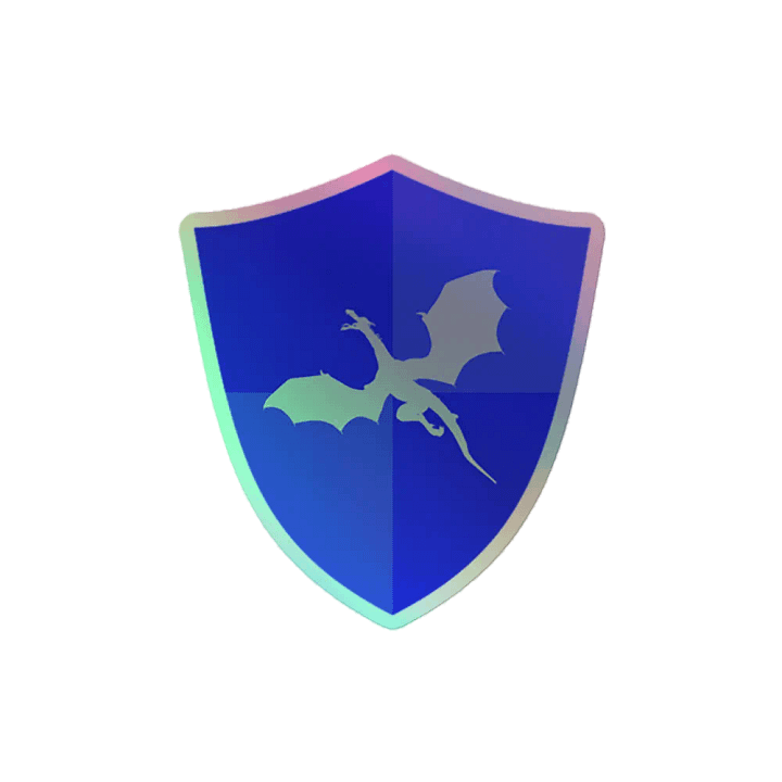 Adventurer's Guild Logo Holo Sticker product image (2)
