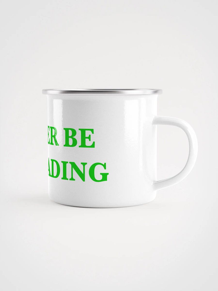 I'd rather be Homesteading Enamel Mug product image (1)