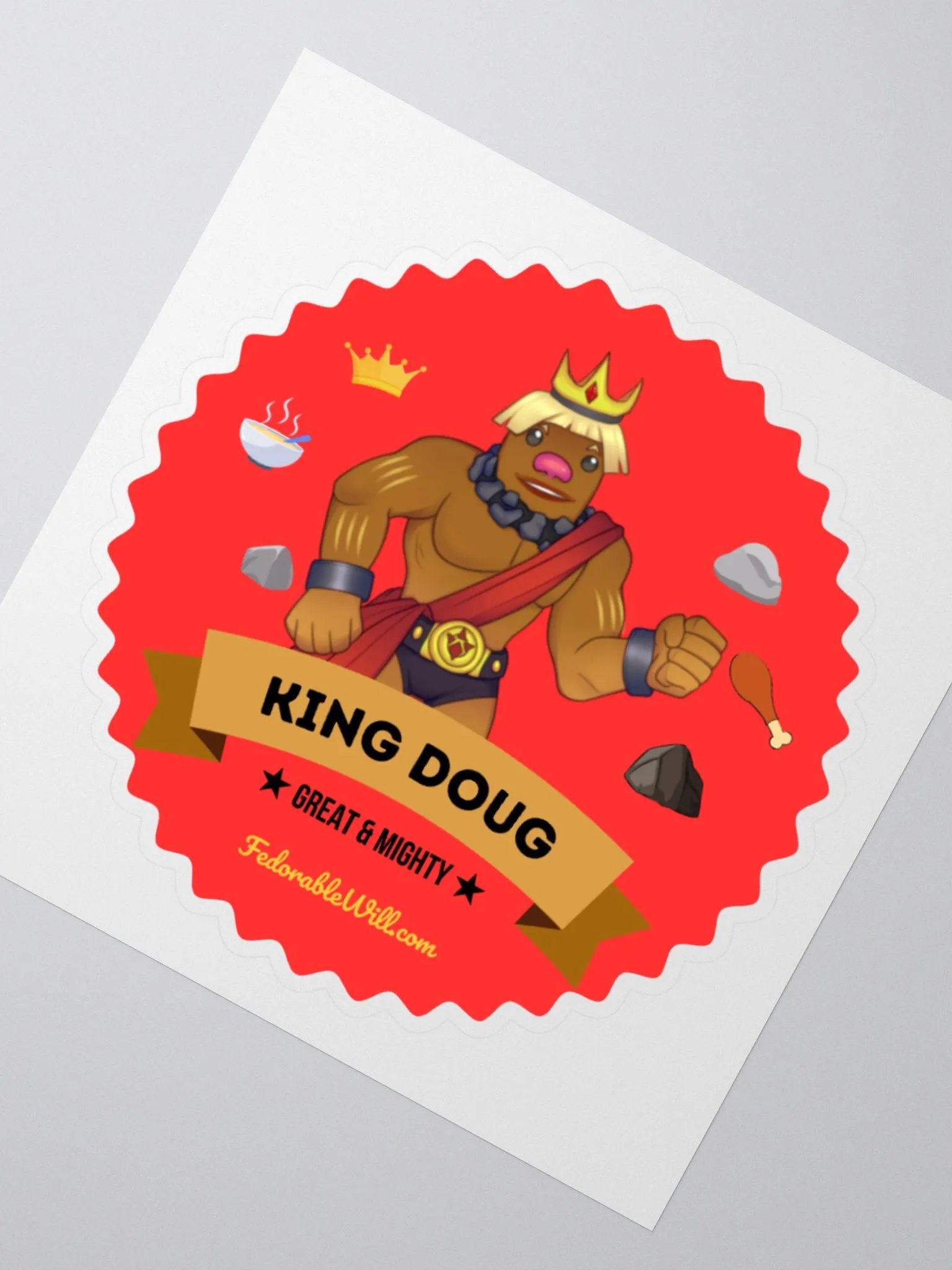 ZQ Sticker: King Doug product image (5)