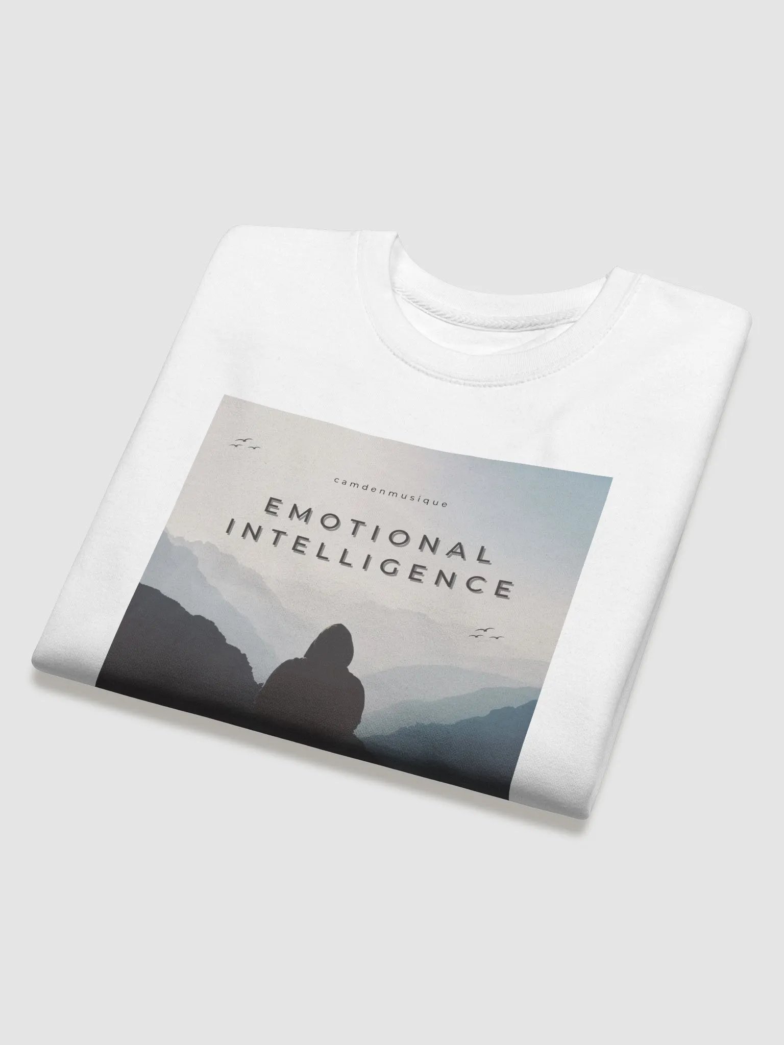 emotional intelligence sweatshirt light mode product image (3)