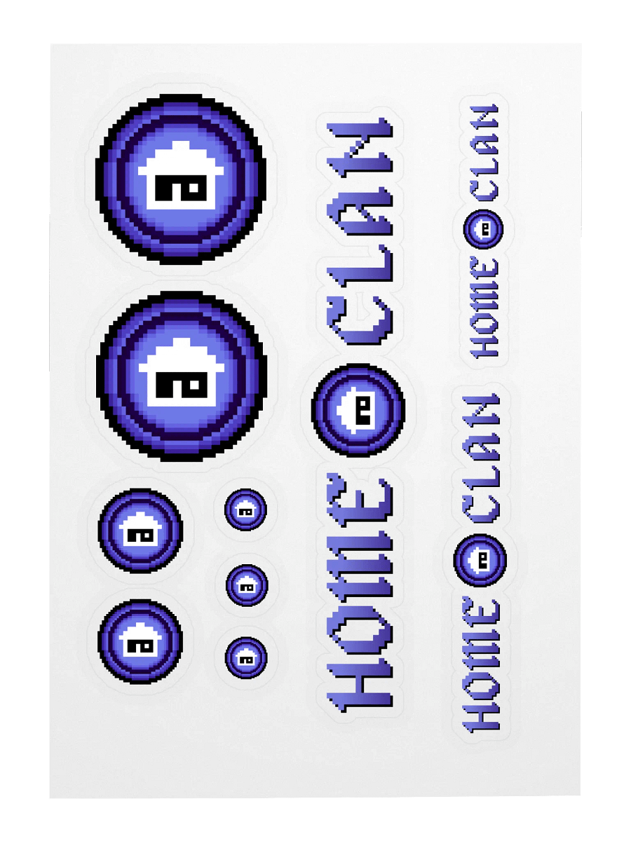 Home Clan Sticker Pack product image (3)