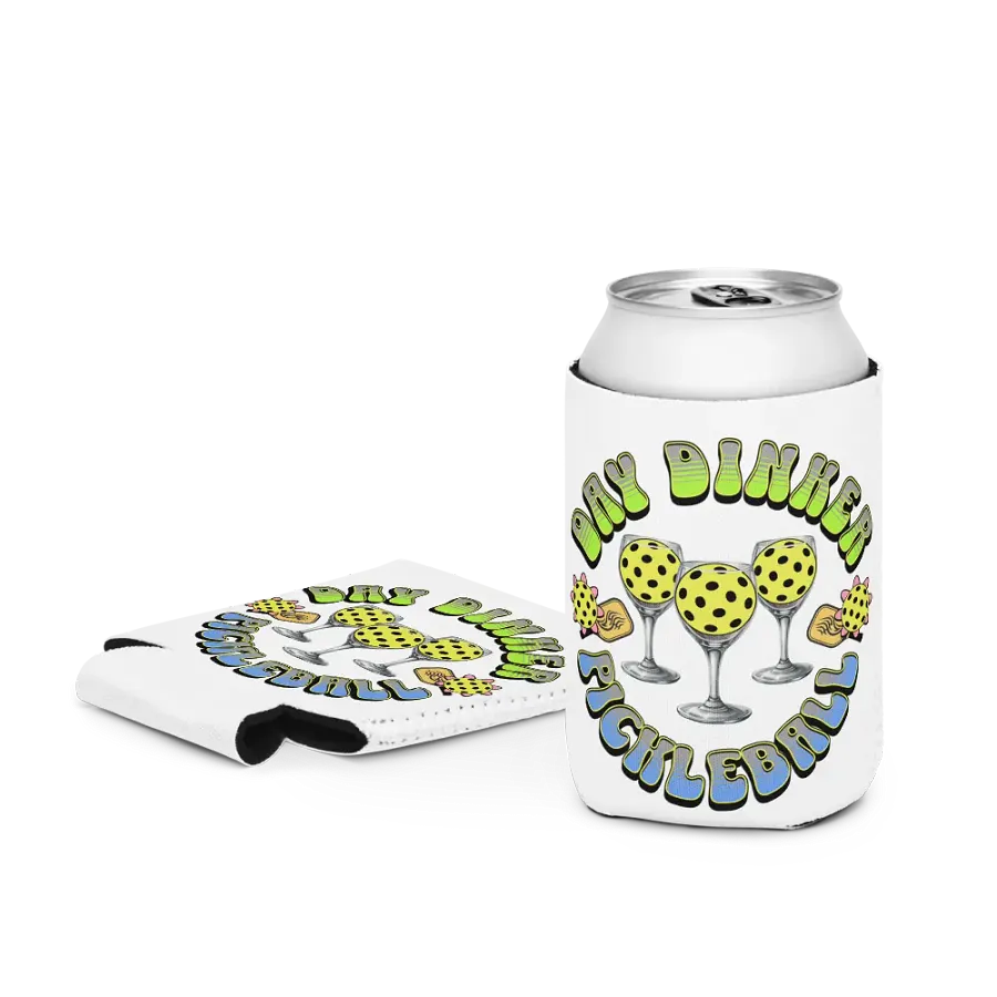 Day Drinker Pickleball Can Cooler product image (3)
