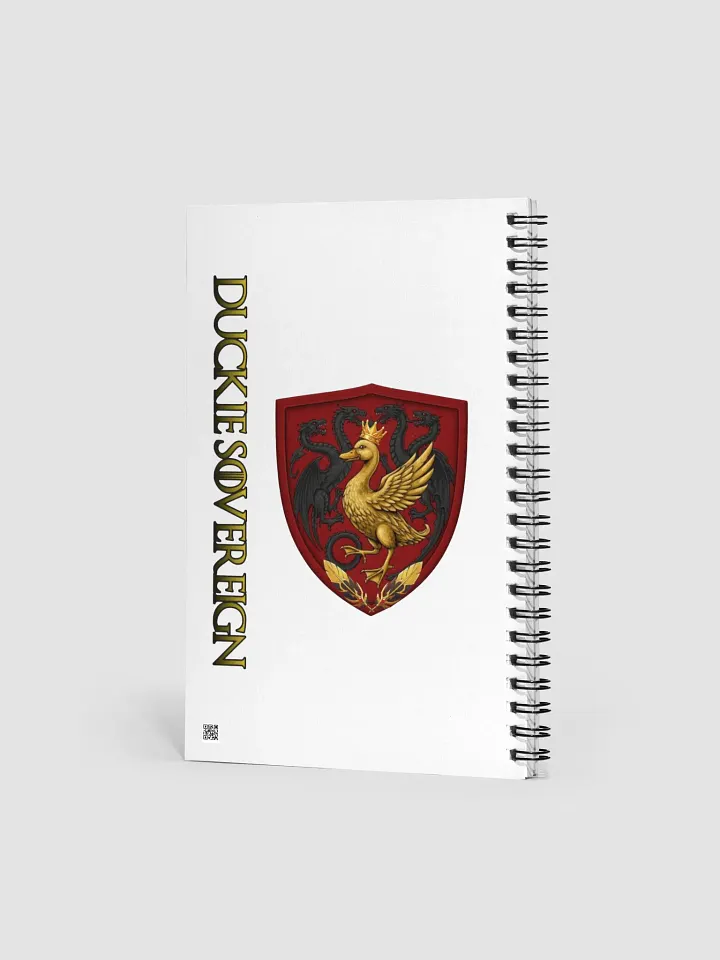 Duckie Sovereign Emblem Spiral Notebook product image (2)