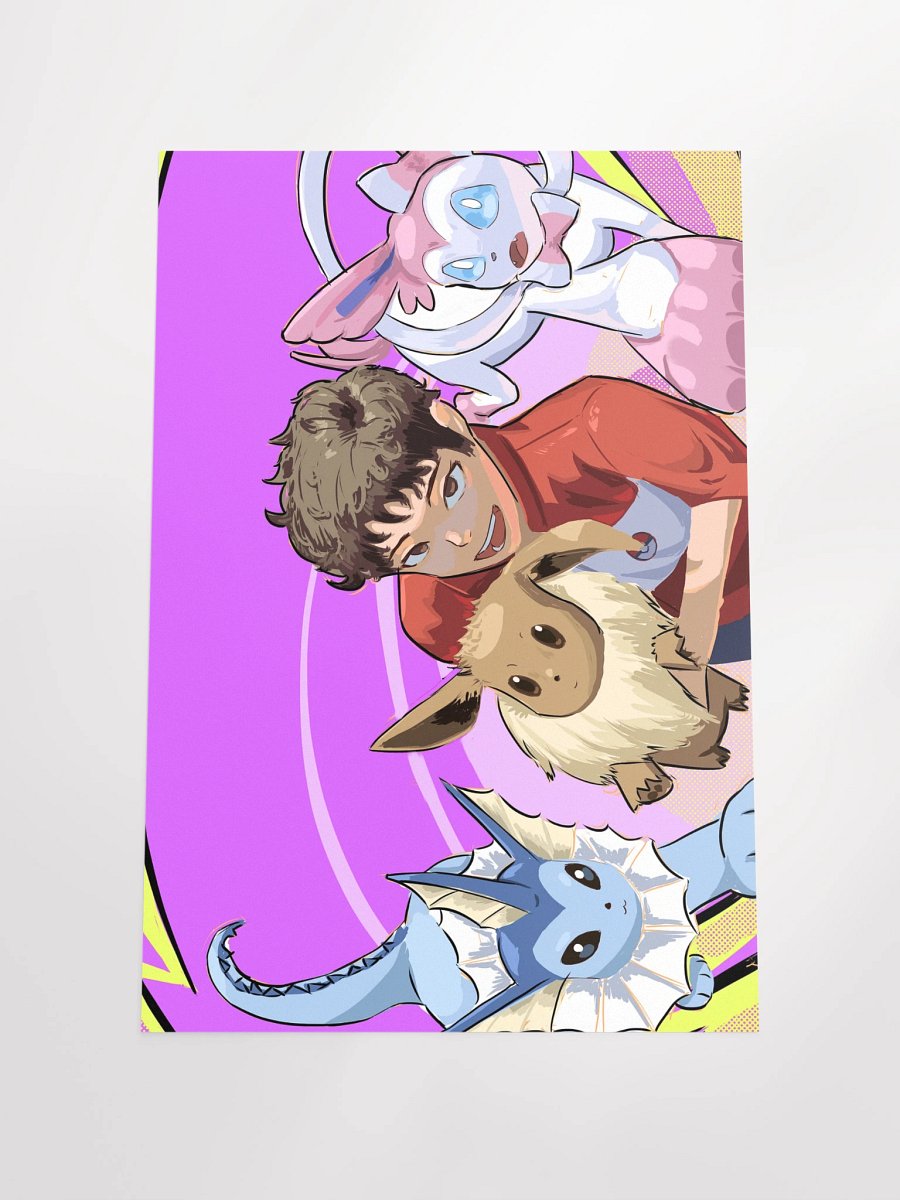 Eevee Grove (Sylveon Vaporeon) Poster product image (7)