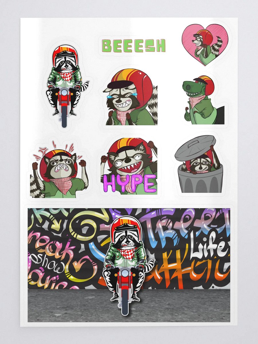 TrashTeamGaming Sticker Collection product image (1)