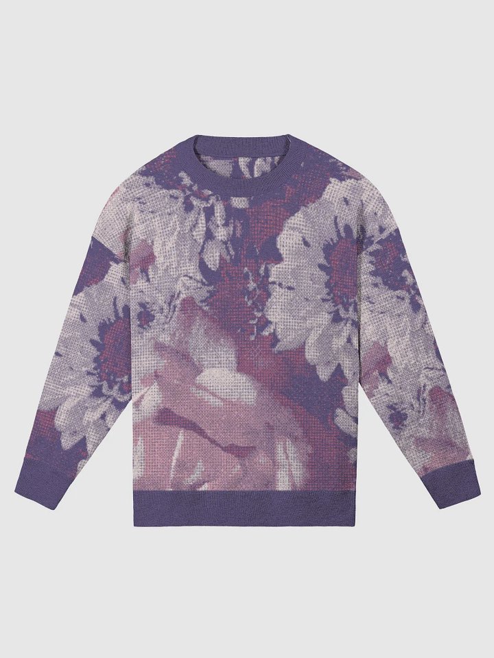 Floral Knit Jacquard Crewneck product image (5)