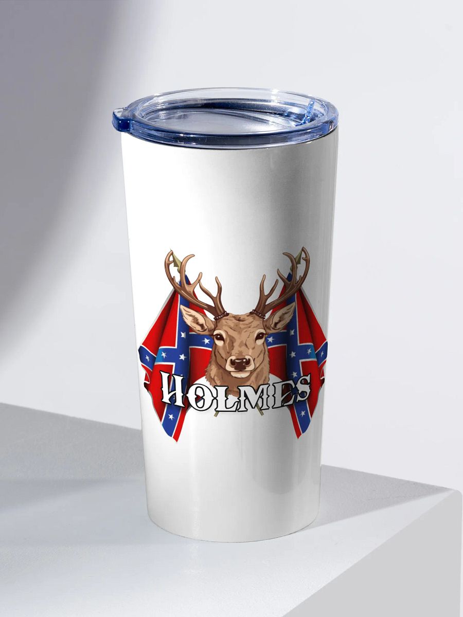 "Holmes" Last Name Rebel Redneck Deer - Adult Tumbler product image (2)