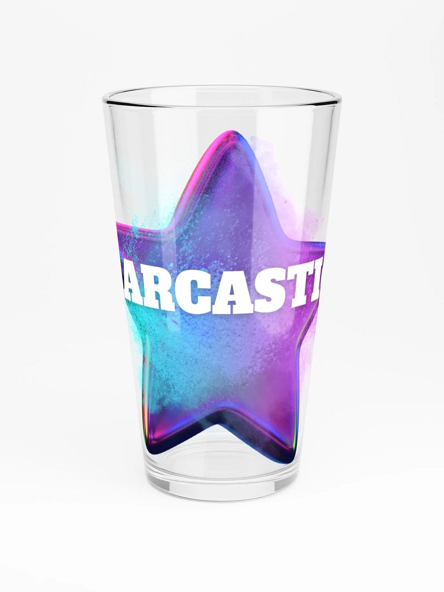Sarcastic Pint Glass product image (3)