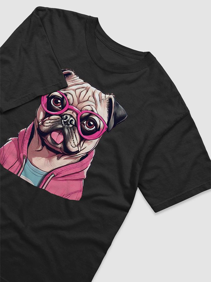 Geeky Pug Comfort Colors T-Shirt product image (1)